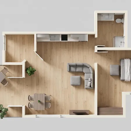 Haus Usedom Meeresbucht Apartmán